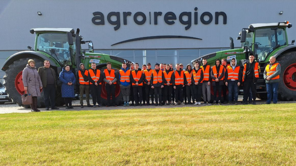 Students from the Kulikiv Professional Agricultural Lyceum visited Agro-Region